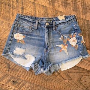 American Eagle patchwork Shorts vintage style